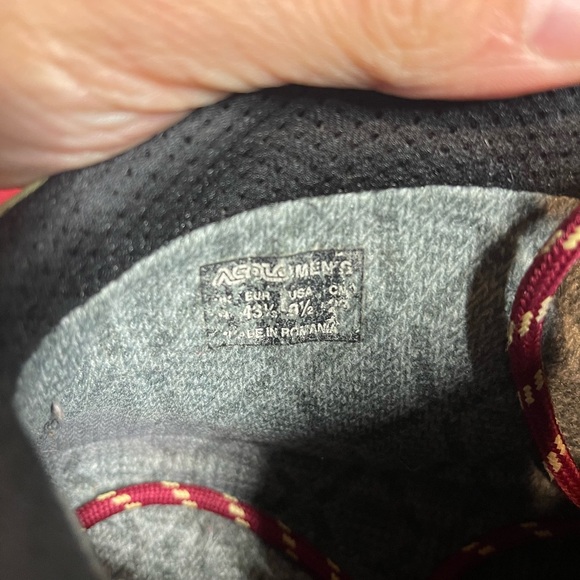 Asolo Furtive GTX Wide Boots - Tan and Black with Red Accents - Picture 5 of 5